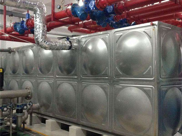 18噸/72立方不鏽鋼消防水箱設計