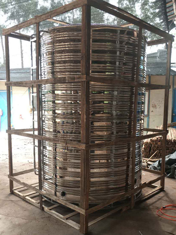 北京不鏽鋼水箱，鍋爐補水箱，循環圓形水箱3個