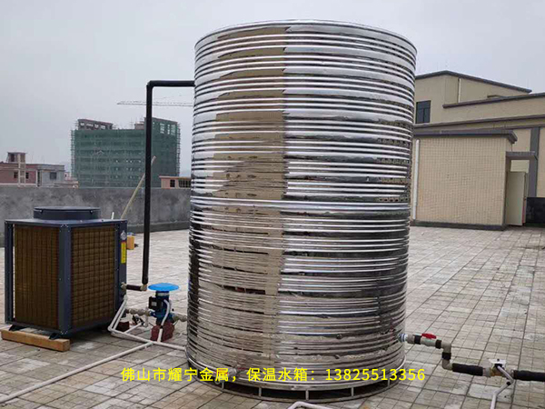 江西南昌不鏽鋼水箱,太陽能熱水工程,不鏽鋼保溫水箱